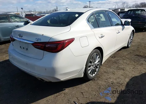 2019 Infiniti Q50 3.0T Luxe from USA, damaged, VIN JN1EV7AR3KM552023